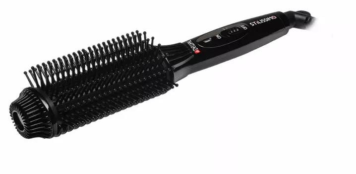 DEWAL PROFESSIONAL Стайлер для волос Stilissimo черный, с терморегулятором, керамическое покрытие 28 Вт