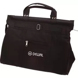 DEWAL PROFESSIONAL Сумка-саквояж для парикмахерских инструментов, полимерный материал, черная 40х30х22 см
