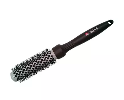 DEWAL PROFESSIONAL Термобрашинг Mokka, керамическое покрытие, с волнистой щетиной, антистатик d 25/37 мм
