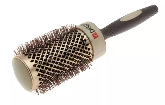 DEWAL PROFESSIONAL Термобрашинг Премиум, керамическое покрытие, волнистая нейлоновая щетина, литая ручка d 53/70 мм