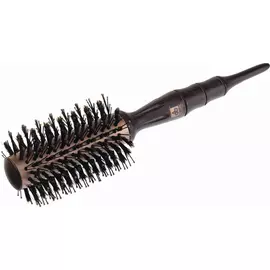 DEWAL PROFESSIONAL Термобрашинг Rose Gold, керамическое покрытие, нейлоновая щетина + спиралевидная натуральная щетина d 28/64 мм