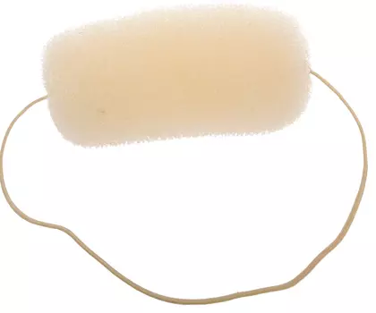 DEWAL PROFESSIONAL Валик для прически, сетка с резинкой, блондин 12 см