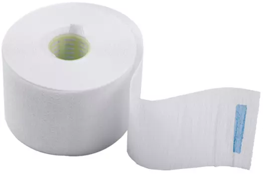 DEWAL PROFESSIONAL Воротнички бумажные с синей липучкой 100 шт