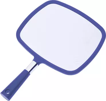 DEWAL PROFESSIONAL Зеркало заднего вида с ручкой, пластик, синее 33,5х23 см