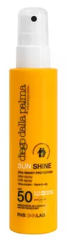 DIEGO DALLA PALMA PROFESSIONAL Спрей-молочко для взрослых и детей с 3 лет SPF 50 / SUN SHINE MILK SPRAY face-body FAMILY PROTE 150 мл