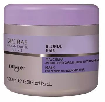 DIKSON Маска для обесцвеченных волос / MASK FOR BLONDE AND BLEACHED HAIR 500 мл