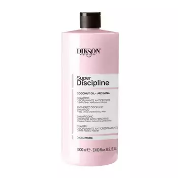 DIKSON Шампунь для пушистых волос с кокосовым маслом / Shampoo Anti-Frizz Discipline 1000 мл