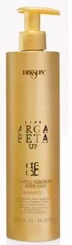 DIKSON Шампунь с кератином для окрашенных волос / ARGABETA UP Capelli Colorati 500 мл