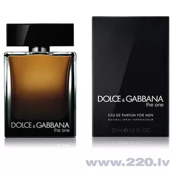 DOLCE&amp;GABBANA Вода парфюмерная мужская Dolce&amp;Gabbana The One For Men 50 мл