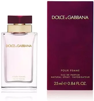 DOLCE&amp;GABBANA Вода парфюмерная женская Dolce&amp;Gabbana Pour Femme 25 мл