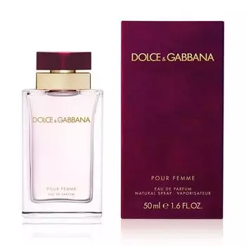 DOLCE&amp;GABBANA Вода парфюмерная женская Dolce&amp;Gabbana Pour Femme 50 мл