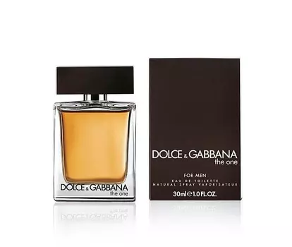 DOLCE&amp;GABBANA Вода туалетная мужская Dolce&amp;Gabbana The One For Men 30 мл