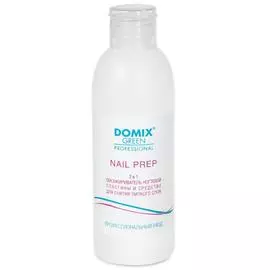 DOMIX Обезжириватель ногтевой пластины и средство для снятия липкого слоя / Nail Prep 2 в 1 DGP 200 мл