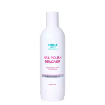 DOMIX Средство без ацетона для снятия лака с ногтей / Nail Polish Remover Non Aceton Formula DGP 500 мл