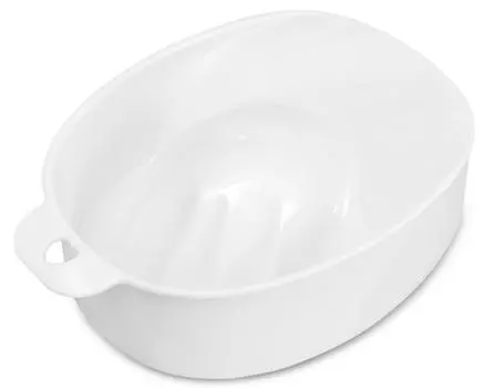 DOMIX Ванночка для маникюра, белая / DGP