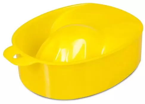 DOMIX Ванночка для маникюра, желтая / DGP