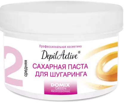 DOMIX Паста сахарная средняя для шугаринга / DepilActive DGP 650 г