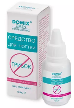 DOMIX Средство для ногтей, профессиональный уход от грибка / DGP 18 мл