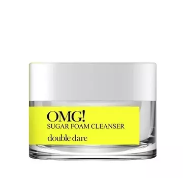 DOUBLE DARE OMG! Пенка-скраб сахарная для глубокого очищения лица / Sugar Foam Cleanser 30 г