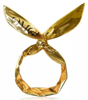 DOUBLE DARE OMG! Солоха для фиксации волос во время косметических процедур, золотая / Platinum