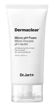 DR. JART+ Гель-пенка глубокого очищения для умывания ph 5.5 / Dermaclear 120 мл
