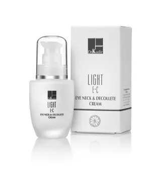 Dr. KADIR Крем c витаминами Е и С для области вокруг глаз и шеи / LIGHT E + C 30 мл