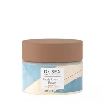 DR. SEA Крем-баттер для тела мандарин - иланг-иланг - лимон / Dr.Sea 250 мл
