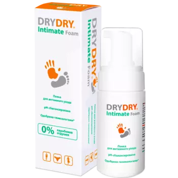 DRY DRY Пенка для интимной гигиены / Intimate Foam 100 мл