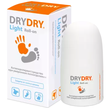 DRY DRY Средство от потоотделения для всех типов кожи / Light 50 мл