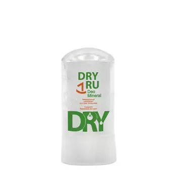 DRY RU Дезодорант минеральный для всех типов кожи / Dry Ru Deo Mineral 60 гр