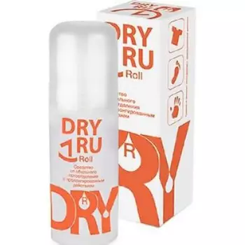 DRY RU Средство от обильного потоотделения с пролонгированным действием / Roll 50 мл