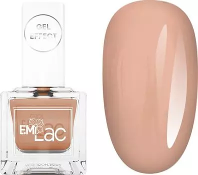 E.MI 010 лак ультрастойкий для ногтей, Жареный миндаль / Gel Effect 9 мл