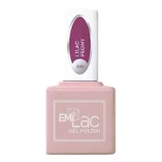 E.MI 025 гель-лак для ногтей, Лиловый пион / E.MiLac 6 мл