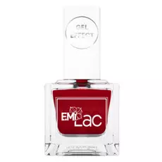 E.MI 029 лак ультрастойкий для ногтей, Императорский красный / E.MiLac Gel Effect 9 мл