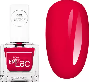 E.MI 034 лак ультрастойкий для ногтей, Леденец / E.MiLac Gel Effect 9 мл