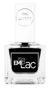 E.MI 050 лак ультрастойкий для ногтей, Маленькое черное платье / E.MiLac Gel Effect 9 мл