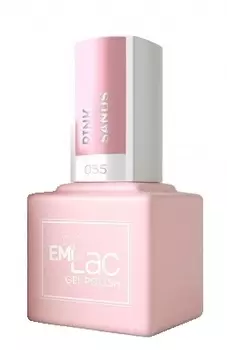 E.MI 055 PA гель-лак для ногтей, Пинк Сэндс / E.MiLac 6 мл
