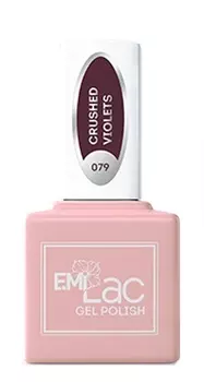 E.MI 079 RT гель-лак для ногтей, Сухие фиалки / E.MiLac 6 мл