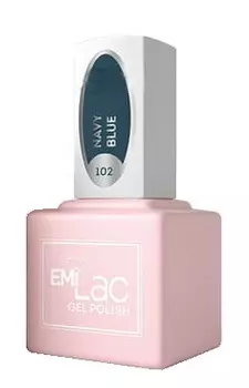 E.MI 102 SCO гель-лак для ногтей, Нэви Блю / E.MiLac 6 мл