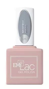 E.MI 125 TGR гель-лак для ногтей, Нейтральный серый / E.MiLac 6 мл