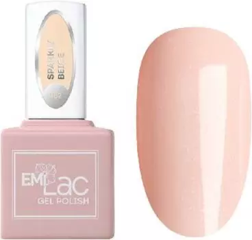 E.MI 152 WEC гель-лак для ногтей, Сверкающий беж / E.MiLac 6 мл