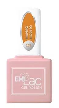 E.MI 255 GL гель-лак для ногтей, Манговый мохито / E.MiLac 6 мл