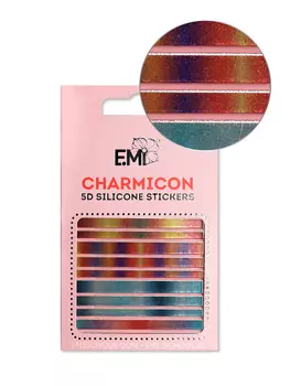 E.MI Декор для ногтей №102 Линии / Charmicon 3D Silicone Stickers