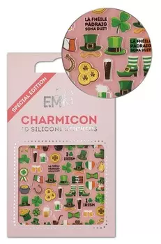 E.MI Декор для ногтей Ирландия / Charmicon 3D Silicone Stickers