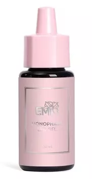 E.MI Гель для моделирования прозрачный, в бутылочке / MonoPhase LED Gel 30 мл