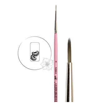 E.MI Кисть Идеальный мазок №0 / EMI