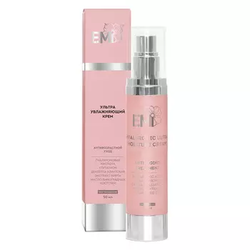 E.MI Крем антивозрастной ультраувлажняющий с гиалуроновой кислотой / Care System 50 мл
