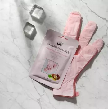 E.MI Перчатки коллагеновые 1 пара