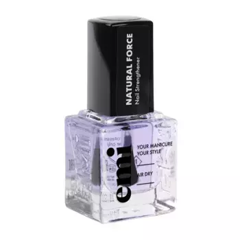 E.MI Средство для укрепления и восстановления натуральных ногтей / Nail Strengthener Natural Force 9 мл