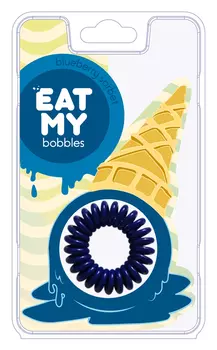 EAT MY BOBBLES Резинка для волос в цвете Голубичный сорбет